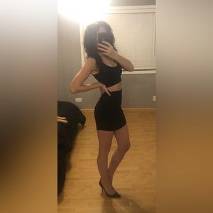 BCBG xsmall black skirt